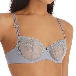 Simone Perele Delice Demi Cup Bra Cloud Frozen 38C NWT